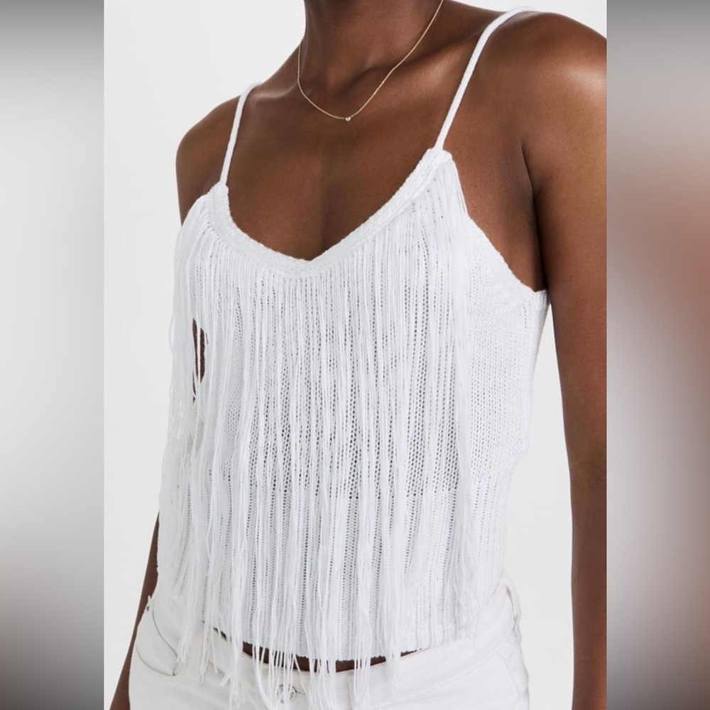 NWT 525 Fringe Top
